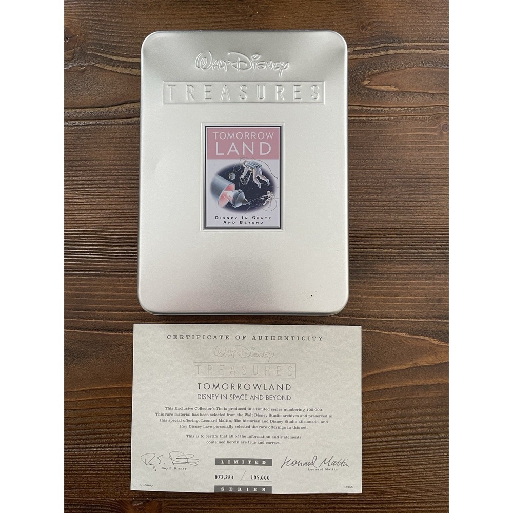 Walt Disney Treasures: Tomorrow Land Disney‎ In Space and Beyond -  2 DVD's